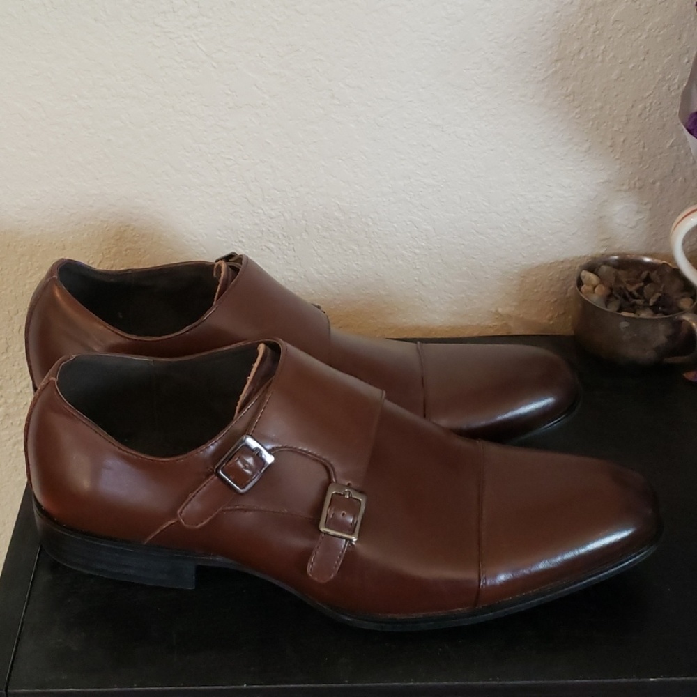 Stacy Adams Double Buckle Oxfords